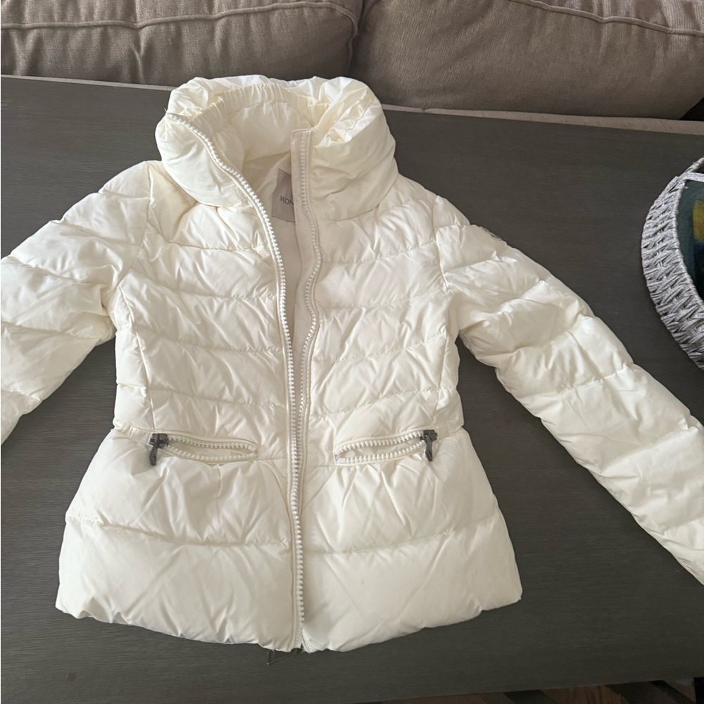 Moncler Cream Puffer Jacket